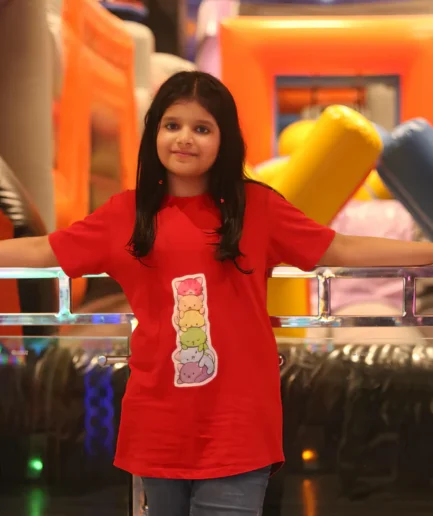 Red T-Shirt For Girls