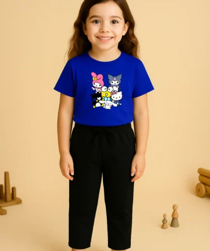 Royal Blue Tracksuit For Girls